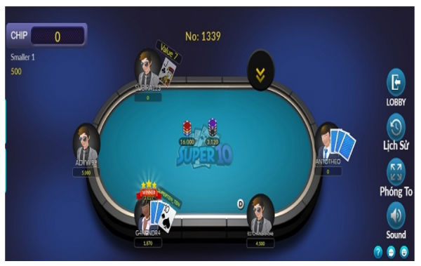 Super 10 Fun88, Hướng Dẫn Chơi Game Bài Super 10 Fun88 Poker Luôn Thắng Đều